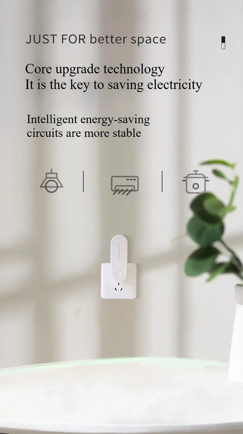 Risparmio Energetico Premium — Stabilizzatore di Tensione ad Alta Efficienza Spina EU/US 90~240V