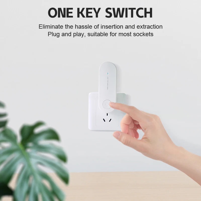 Stabilizzatore di Tensione Risparmio Energetico — Adattatore Presa Elettrica per Casa e Ufficio