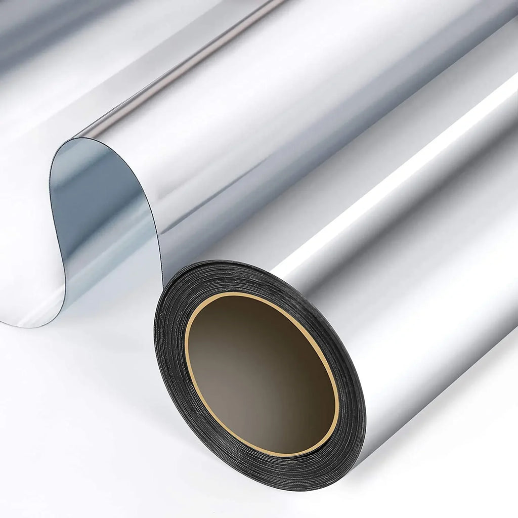 Pellicola Specchio Privacy per Finestre — Anti UV, Controllo Calore, Effetto Specchio Diurno