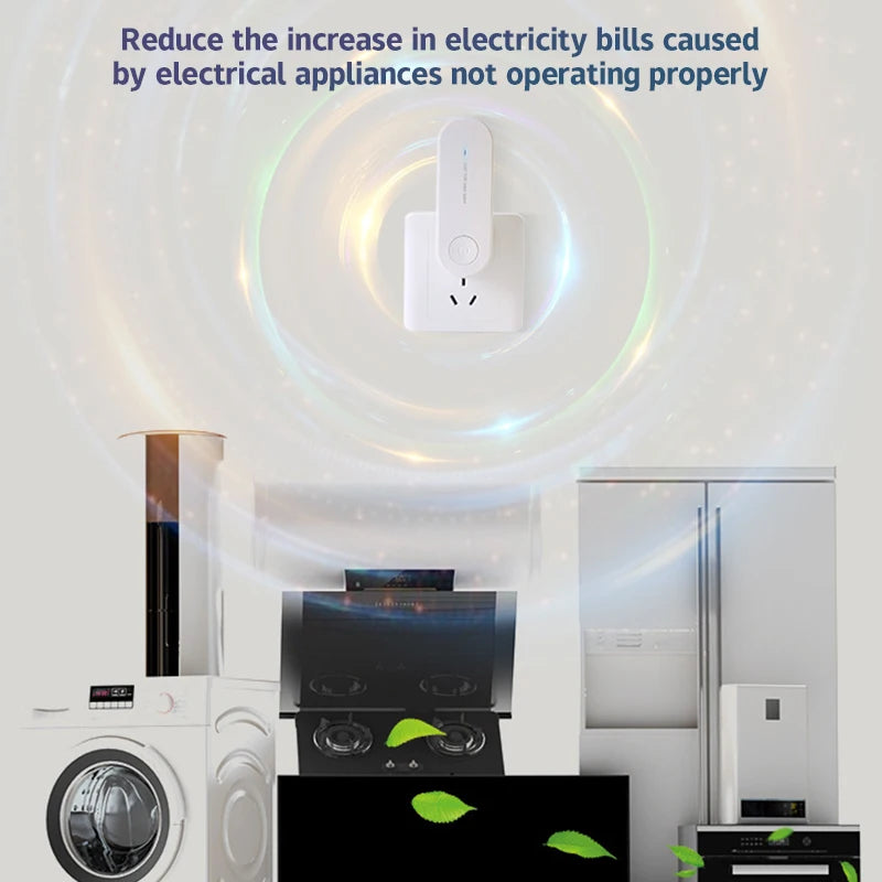 EcoWatt Plus — Adattatore Risparmio Energetico con Stabilizzatore